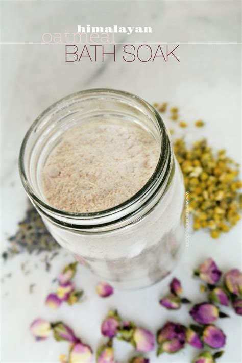 Diy Himalayan Oatmeal Bath Soak Recipe Jenni Raincloud