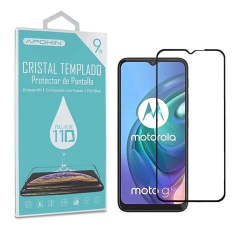 Cristal Templado Full Glue D Premium Moto G Protector