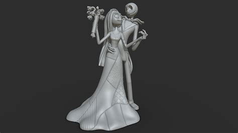 Jack And Sally D Model By Svyart Dfe Sketchfab