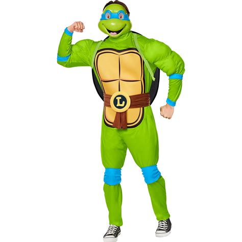 TMNT Leonardo Classic Deluxe Adult Costume | Large - Walmart.com