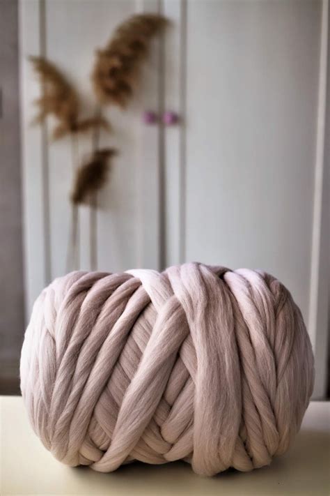 Wool Giant Yarn Chunky Yarn Arm Knitting Merino Yarn Etsy