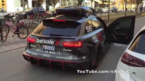 Jon Olsson’s Audi Rs6 Dtm Loud And Crazy Sound Youtube