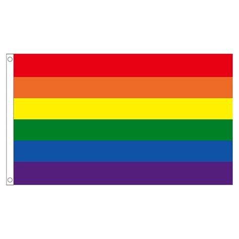 Xvggdg Rainbow Flags 90x150cm LGBTQIA Ace Community Nonsexuality