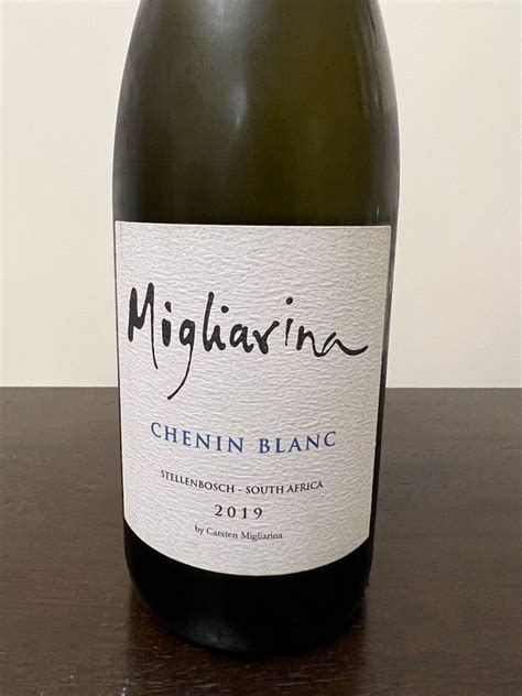 Migliarina Wines Chenin Blanc South Africa Coastal Region