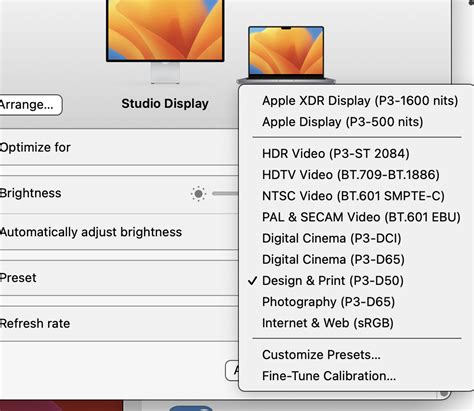 Mac Studio display settings - Affinity on Desktop Questions (macOS and ...