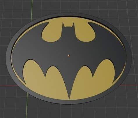 Batman Returns Emblem D Model D Printable Cgtrader