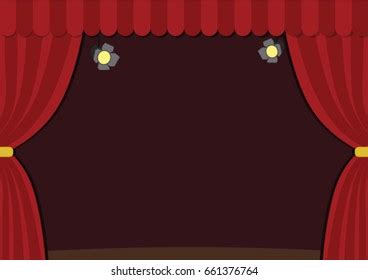 Theatre Background Stock Vector (Royalty Free) 661376764 | Shutterstock