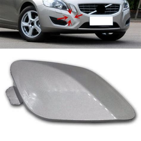 Right Front Bumper Tow Hook Eye Cover Cap Lid Fit For Volvo S