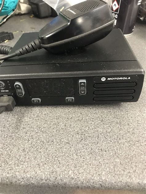 Motorola Dm1400 Uhf Mototrbo Mobile Two Way Radio Ebay