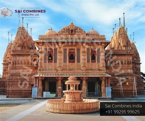 Sandstone Carved Temple Construction Service At Rs Cubic Feet In