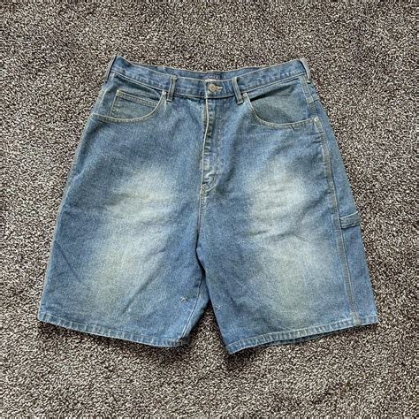 Vintage Baggy Carpenter Jorts 34x All Tiny Flaws Depop