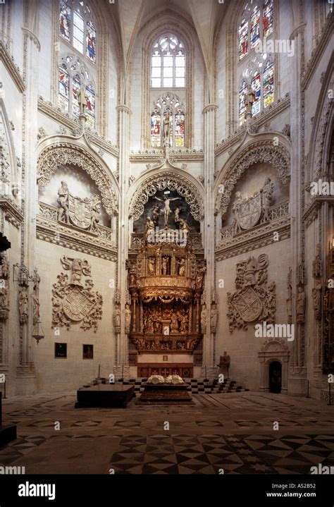 Burgos Kathedrale Capilla Del Conetablo Condestable Stock Photo Alamy