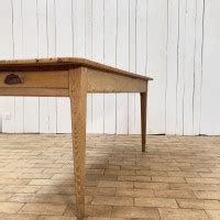 Ancienne Table De Ferme En Bois Pieds Fuseaux