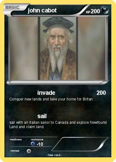 Pokémon John Cabot 43 43 Invade My Pokemon Card