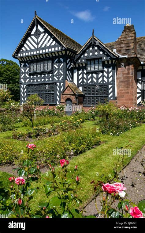 Speke Hall, a wood-framed wattle-and-daub Tudor manor house in Speke ...