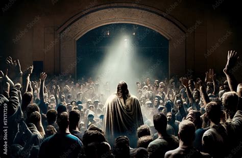 Revelation of Jesus Christ Stock Illustration | Adobe Stock