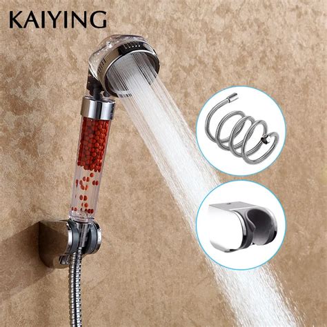 Kaiying Water Saving Shower Head Anion Spa Filtration Handheld Nozzle