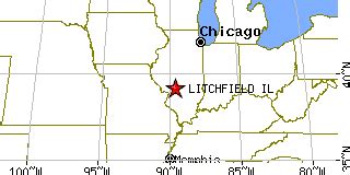 Litchfield, Illinois (IL) ~ population data, races, housing & economy