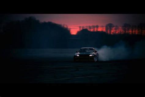 Sunset Drift Drifting Racing Sunset