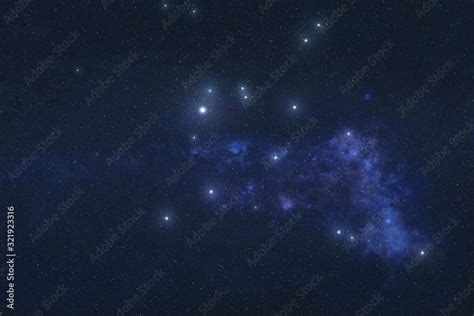 Aquila constellation stars in outer space. Aquila constellation stars ...