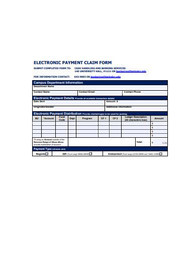 Payment Claim Examples Format How To Create Pdf