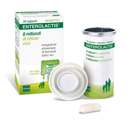 Enterolactis Integratore Fermenti Lattici Capsule Top Farmacia