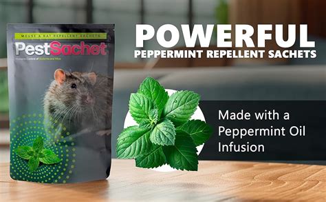 PestSachet Mouse And Rat Repellent Sachets Peppermint Oil Sachets