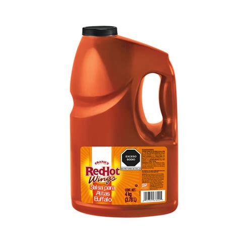 Salsa Franks Red Hot Wings Buffalo 4 3 78 L Pidefácil Raúl