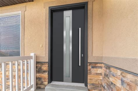 Aluminum Clad Wood Entry Doors Custom Modern Doors Chicago