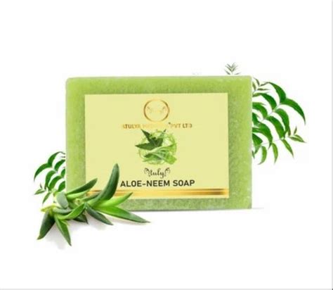 Atulya Aloe Neem Soap Packaging Size 100gm At Rs 24 Piece In Sonipat