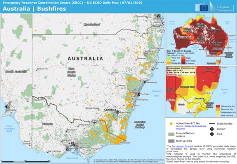 Australia | Bushfires: DG ECHO Daily Map | 07/01/2020 - Australia ...