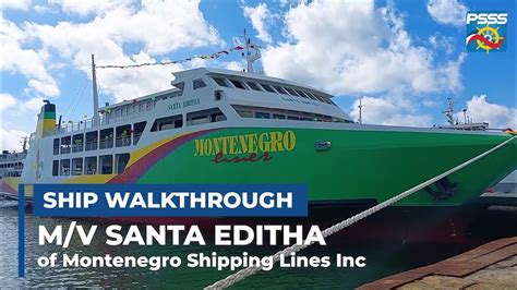 Ship Walkthrough M V Santa Editha Of Montenegro Shipping Lines Inc