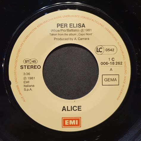 Testi Alice Per Elisa 7