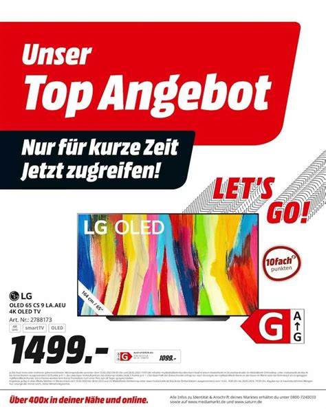 Lg Oled Cs La Aeu K Oled Tv Angebot Bei Mediamarkt Prospekte De