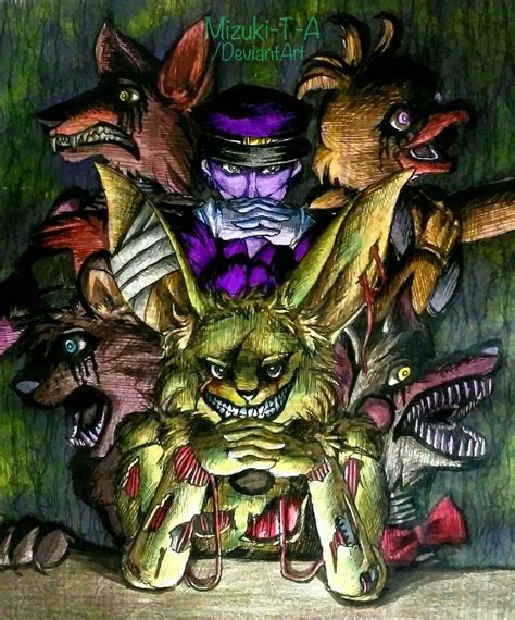 Ruler Of Fazbear S Fright FNaF 3 By Mizuki T A Fnaf Fnaf Drawings