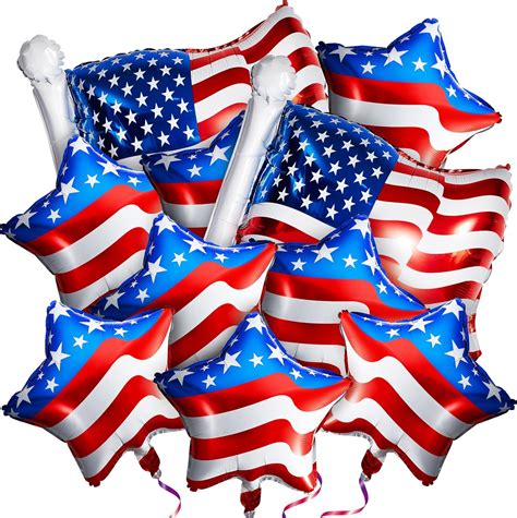 Amazon Wettarn Pcs Th Of July Balloons Includes Pcs American