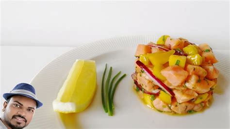 Salmon Ceviche Recipe Salmon Ceviche With Mango Ceviche De Salmon