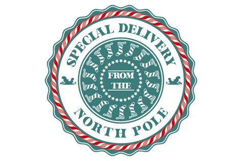 Special Delivery From The North Pole SVG Graphic By GraphicsFarm