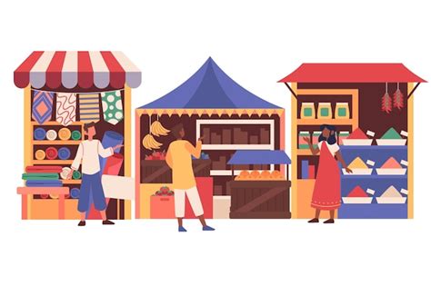 Market Images Vector