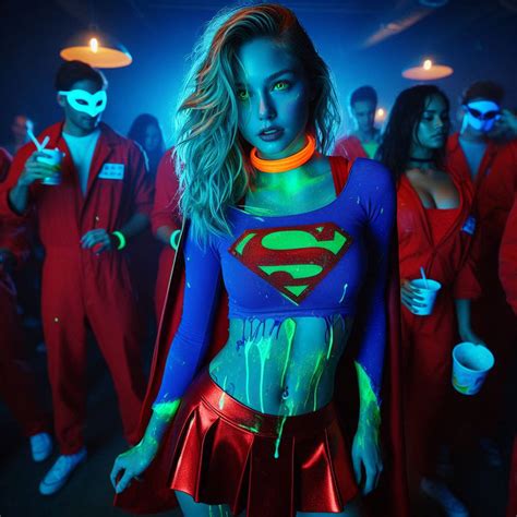 Supergirl The Secret Rave By Popooobb On Deviantart