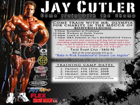 jay cutler daily workout routine