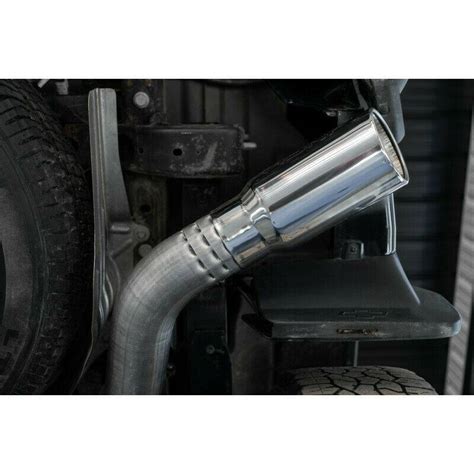 Mbrp S6059al 2020 Chevy Gmc Duramax L5p 4 Filter Back Exhaust System