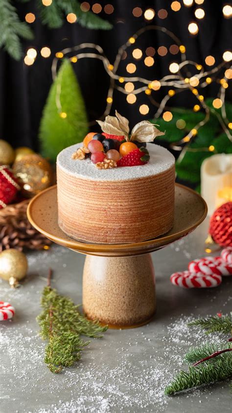 Especial De Natal DiMainha Naked Cake De Bolo De Rolo