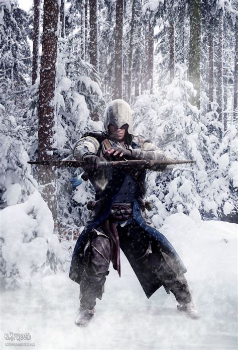 [ac3] Connor Kenway Assains Creed Video Game Art Video Games