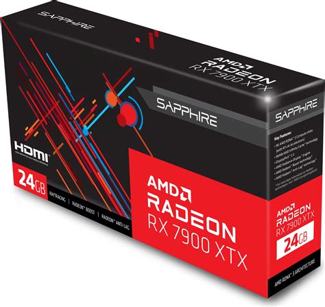 Видео карта Sapphire Amd Radeon Rx 7900 Xt Founders Edition 20gb Gddr6