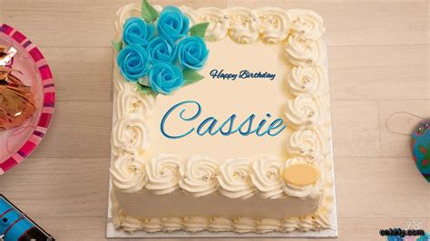 🎂 Happy Birthday Cassie Cakes 🍰 Instant Free Download