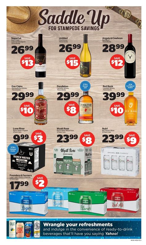 Calgary Co Op Liquor Flyer July To