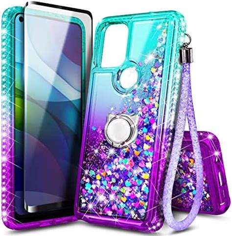 Amazon NZND For Motorola Moto G Stylus 5G Case With Tempered Glass