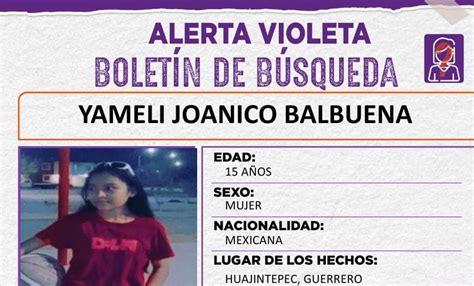 Desaparece Una Adolescente De A Os En Ometepec