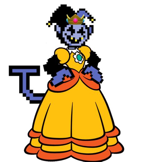 Jevil Daisy Transparent Ibispaint